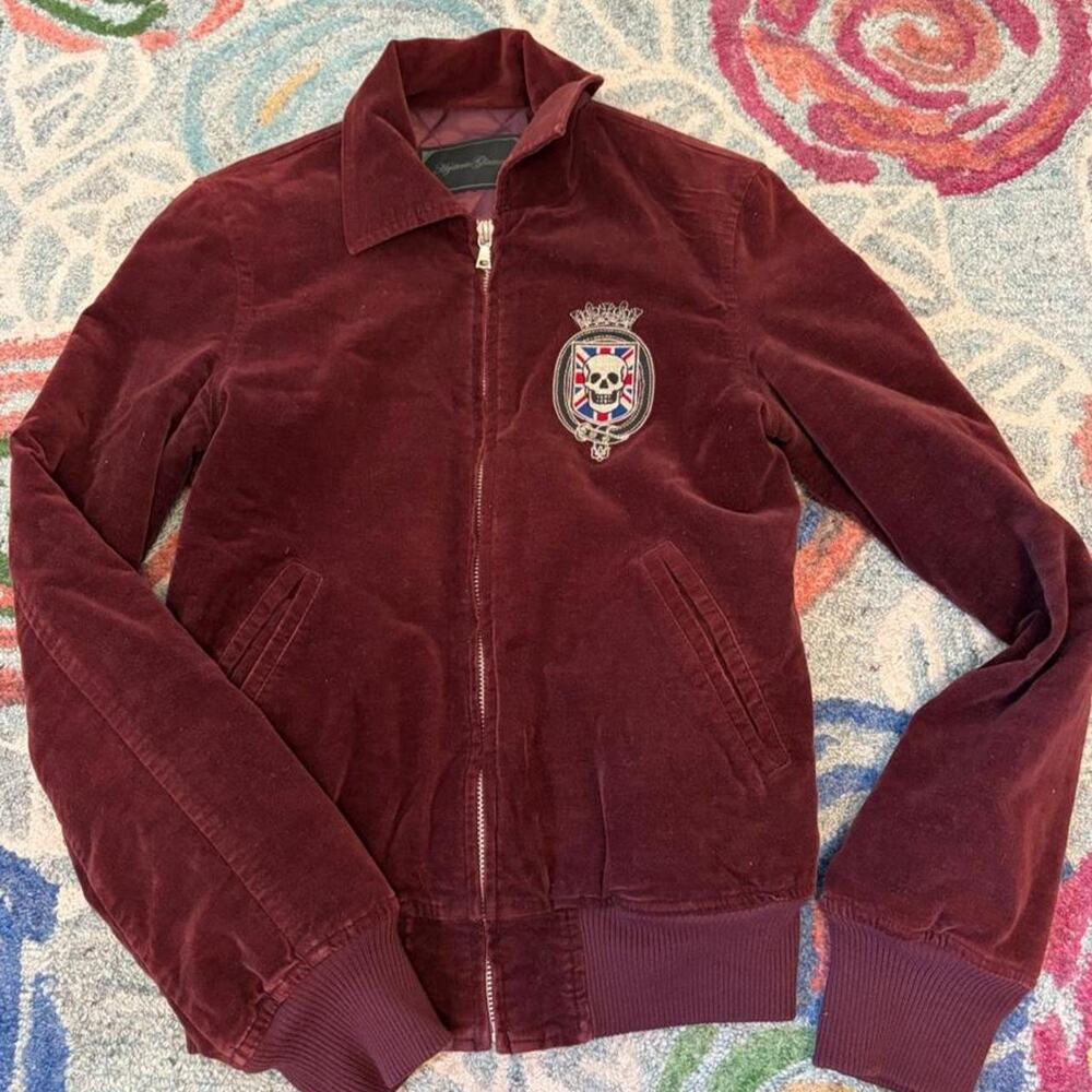 Vintage hysteric glamour burgundy velvet